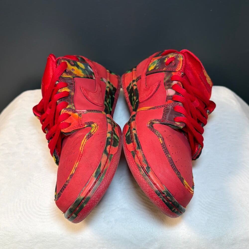 Nike Dunk Low SB 'Poppy Field Wizard of Oz' | FZ1291-600 | 10M - Picture 9 of 13